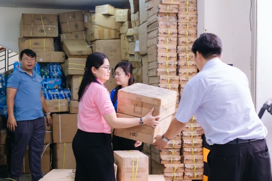 TP Hồ Chí Minh gửi hơn 70 tấn hàng hỗ trợ đồng bào vùng bão