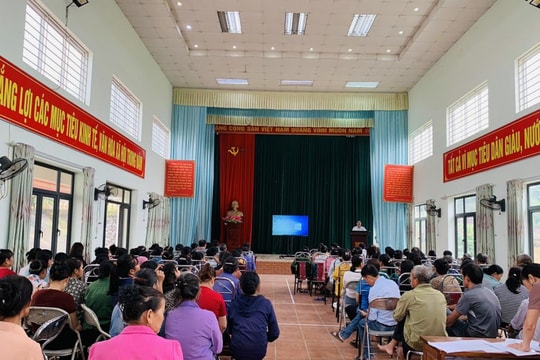 Tỉnh Thái Nguyên Sản xuất lúa ứng dụng tiến bộ kỹ thuật, giảm phát thải khí