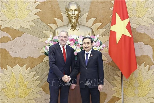 Chủ tịch Quốc hội Trần Thanh Mẫn tiếp Đoàn đại biểu Đảng Dân chủ Xã hội Đức