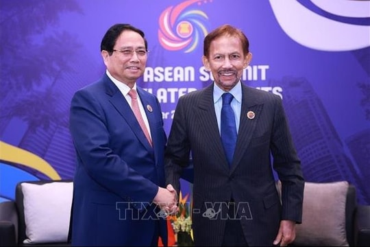 Thủ tướng Phạm Minh Chính gặp lãnh đạo các nước Brunei Darussalam, Malaysia, Timor Leste