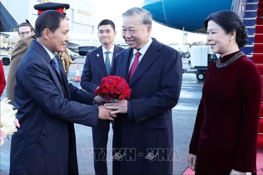 Tổng Bí thư Tô Lâm bắt đầu thăm chính thức Liên hiệp Vương quốc Anh và Bắc Ireland