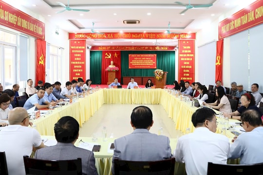 Phường Kiến Hưng tổ chức hội nghị tiếp xúc, đối thoại với nhân dân