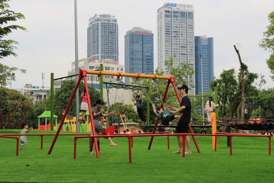 Tầm nhìn dài hạn trong phát triển Thủ đô xanh: Dấu ấn từ công viên Cầu Giấy