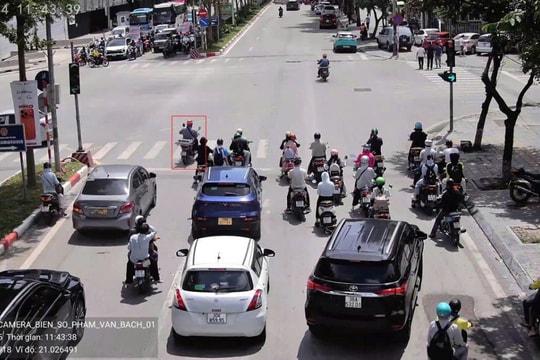Camera AI - Nâng cao văn hóa giao thông Thủ đô