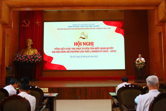 Tây Hồ: Lan tỏa tinh thần Đại hội Đảng trong hành động thực tiễn