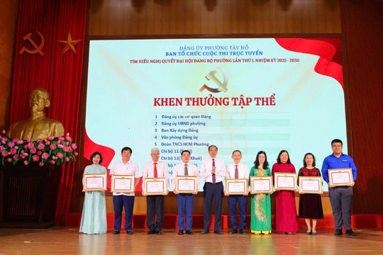 Tây Hồ lan tỏa tinh thần học Nghị quyết trong thời đại số