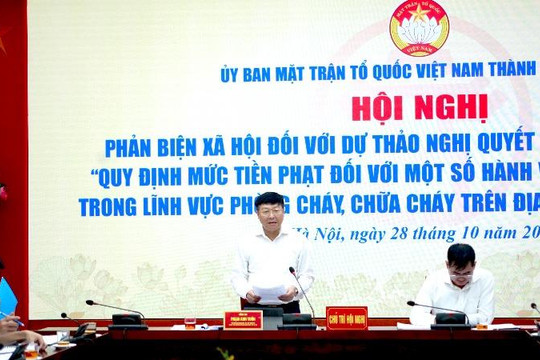 Hà Nội đề xuất nâng mức xử phạt với một số hành vi vi phạm hành chính về phòng cháy, chữa cháy
