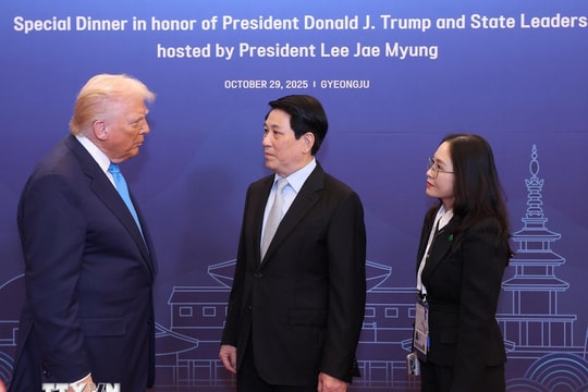 Chủ tịch nước Lương Cường gặp Tổng thống Hoa Kỳ và lãnh đạo một số thành viên APEC