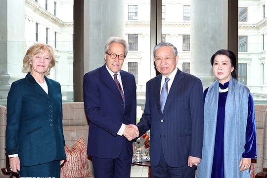 Tổng Bí thư Tô Lâm tiếp Công tước xứ Richmond, đại diện Hoàng gia Anh