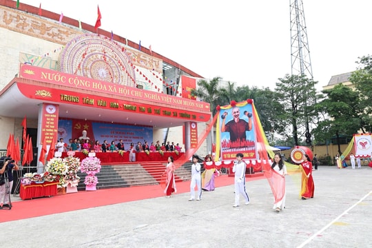 Tưng bừng Đại hội thể dục - thể thao xã Thường Tín lần thứ I