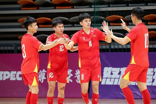 Đội tuyển futsal Việt Nam nằm ở nhóm hạt giống số 2 tại giải châu Á