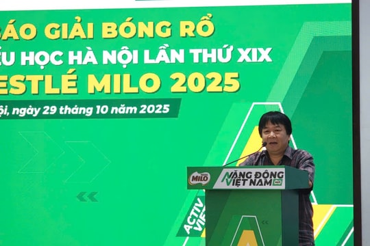Giải Bóng rổ học sinh Tiểu học Hà Nội lần thứ XIX  có sự góp mặt của 139 đội bóng