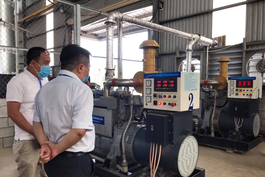 Hầm biogas - “mắt xích vàng” giúp giảm phát thải khí mê-tan