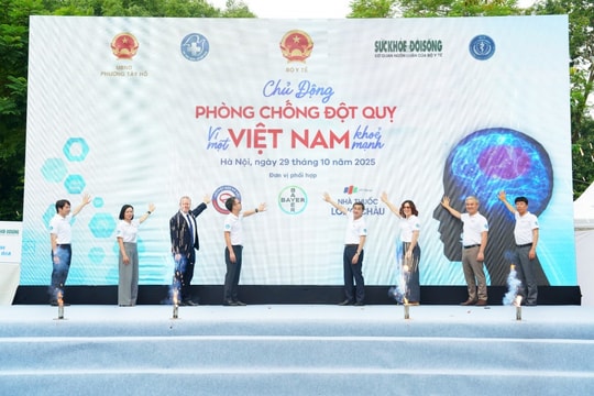 Chương trình hợp tác đa bên hướng tới chiến lược quốc gia Nâng cao hiệu quả phòng và quản lý đột quỵ, vì một Việt Nam khỏe mạnh.