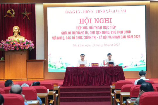 Xã Gia Lâm: Lắng nghe tâm tư, nguyện vọng – Gắn kết chính quyền với Nhân dân