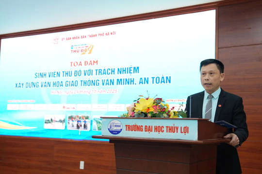 Tọa đàm Sinh viên Thủ đô với trách nhiệm xây dựng văn hóa giao thông văn minh, an toàn