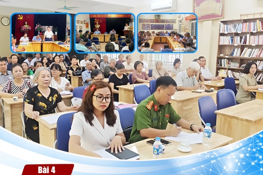 Bài 4: Nâng cao năng lực cấp ủy - vấn đề sống còn