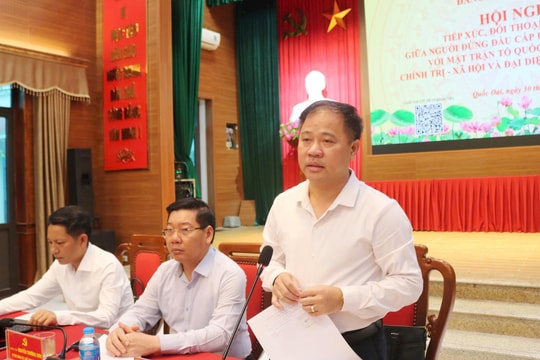 Xã Quốc Oai và xã Đa Phúc: Đối thoại để lắng nghe, phục vụ nhân dân tốt hơn