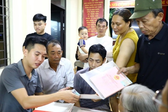 Sơn Đồng quyết tâm hoàn thành "làm giàu, làm sạch dữ liệu đất đai" trước ngày 10-11