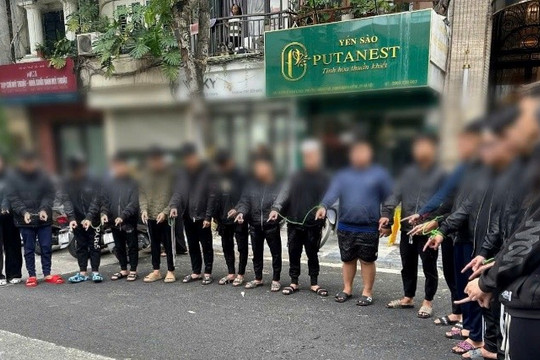 Bắt giữ nhóm thanh, thiếu niên đánh nhau, gây rối trật tự công cộng