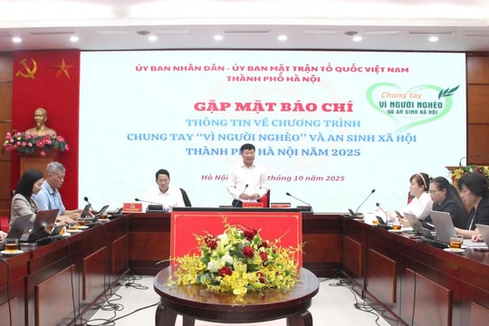 Chương trình Chung tay \"vì người nghèo\" và an sinh xã hội TP Hà Nội năm 2025 Gần 10 tỷ đồng hỗ trợ sinh kế cho hộ cận nghèo, hộ có hoàn cảnh khó khăn