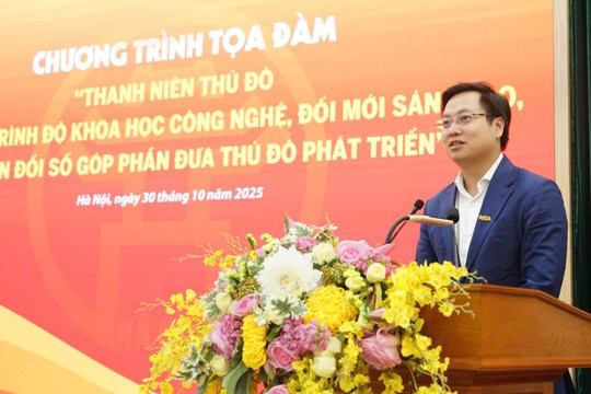 Thanh niên Thủ đô nâng cao trình độ khoa học công nghệ, đổi mới sáng tạo, chuyển đổi số góp phần đưa thành phố phát triển