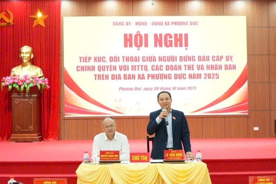 Xã Phượng Dực quyết tâm giải quyết dứt điểm những vấn đề dân sinh còn tồn đọng