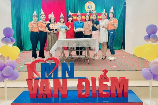 Công đoàn Trường Mầm non Vạn Điểm: Điểm sáng trong phong trào thi đua và chăm lo đời sống đoàn viên