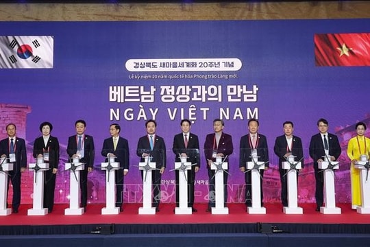 Chủ tịch nước Lương Cường dự Ngày Việt Nam tại Hàn Quốc