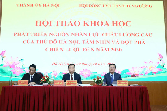 Tầm nhìn và đột phá chiến lược phát triển nguồn nhân lực chất lượng cao của Thủ đô Hà Nội