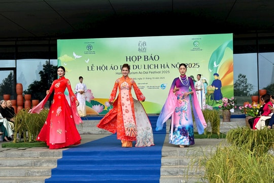 Lễ hội Áo dài Du lịch Hà Nội 2025: Tôn vinh di sản, quảng bá du lịch Thủ đô