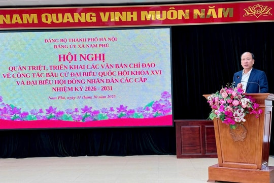 Xã Nam Phù quán triệt về công tác bầu cử, quản lý đất đai, trật tự xây dựng