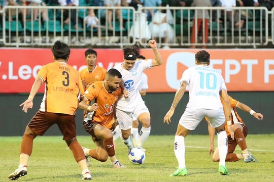 Vòng 9 V.League 2025-2026: Căng như dây đàn ở cả hai đầu bảng