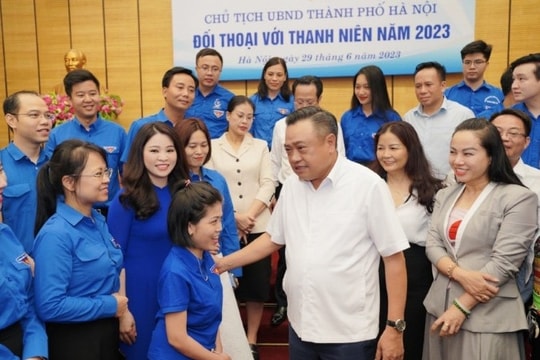 Chủ tịch UBND TP Hà Nội đối thoại với thanh niên vào ngày 27/11