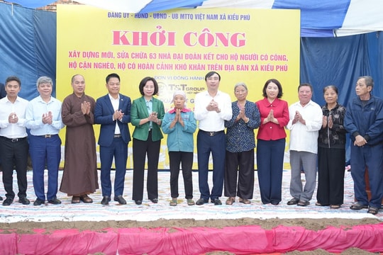 Hiện thực hóa giấc mơ an cư từ những ngôi nhà "Đại đoàn kết"
