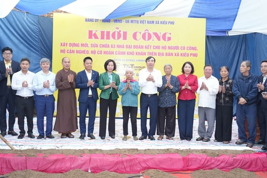 Hiện thực hóa giấc mơ an cư từ những ngôi nhà "Đại đoàn kết"