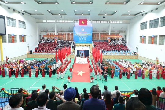 Gần 1.000 vận động viên tham gia Đại hội Thể dục thể thao phường Hà Đông