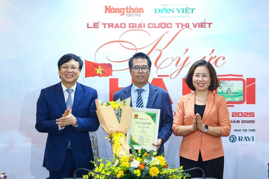 Trao 11 giải cuộc thi viết “Ký ức Hà Nội” lần thứ IV năm 2025