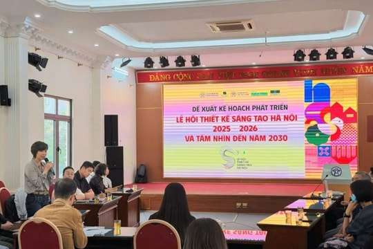 Xây dựng Kế hoạch phát triển Lễ hội Thiết kế Sáng Hà Nội 2025 - 2026 và tầm nhìn đến năm 2030