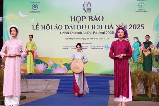 Lễ hội Áo dài Du lịch Hà Nội 2025: Chuỗi chương trình quảng bá, giới thiệu tà áo dài Việt