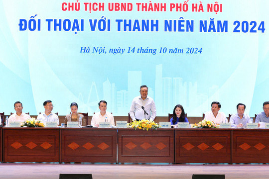 Ngày 27/11, Chủ tịch UBND TP Hà Nội đối thoại với thanh niên