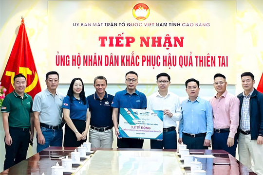 WILMAR CLV trao tặng 15 tỷ đồng hỗ trợ người dân khắc phục hậu quả sau bão lũ