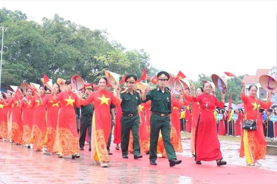 Xã Tiến Thắng: 1.000 người tham gia Đại hội thể dục - thể thao lần thứ I