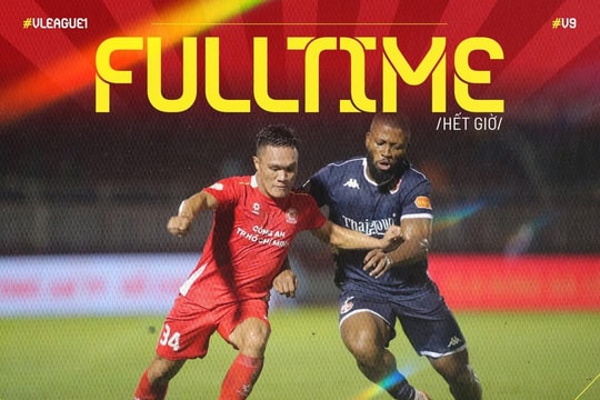 Thua ngược Hải Phòng, Công an Thành phố Hồ Chí Minh trắng tay trên sân nhà