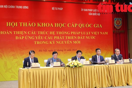 Thể chế, pháp luật là đột phá chiến lược, quyết định sự phát triển đất nước