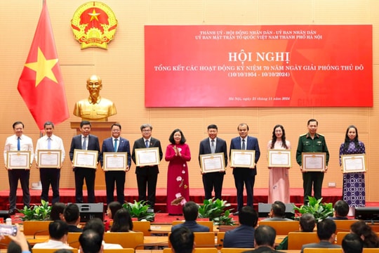 Hà Nội quy định rõ tiêu chí đánh giá, xếp loại thi đua khen thưởng