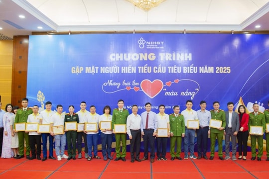 Tôn vinh 180 tấm gương hiến máu, hiến tiểu cầu tiêu biểu
