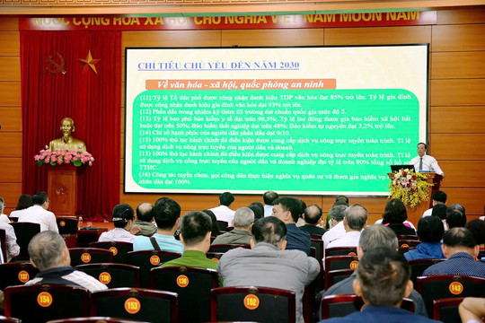 Long Biên quyết tâm hiện thực hóa Nghị quyết Đại hội Đảng bộ phường lần thứ I