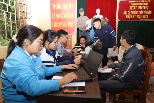 Hòa Phú số hóa đất đai - thuận dân, minh bạch quản lý