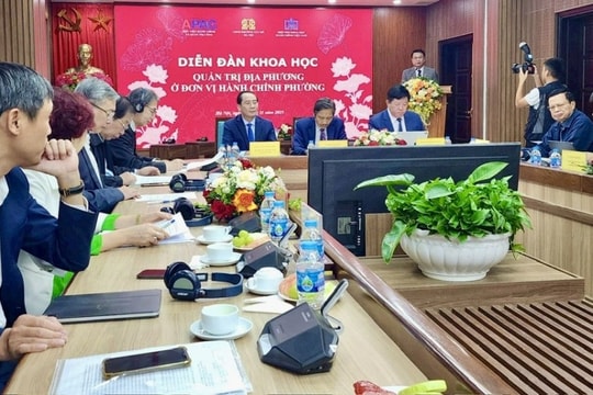 Quản trị địa phương ở đơn vị hành chính phường: Từ nhận thức đến hành động